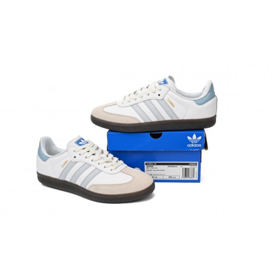 Adidas Samba OG 'White Halo Blue Gum' ID2055