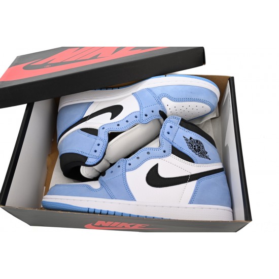 AIR JORDAN 1 RETRO HIGH OG 'UNIVERSITY BLUE' 555088-134