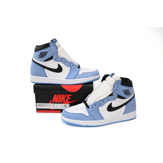 AIR JORDAN 1 RETRO HIGH OG 'UNIVERSITY BLUE' 555088-134