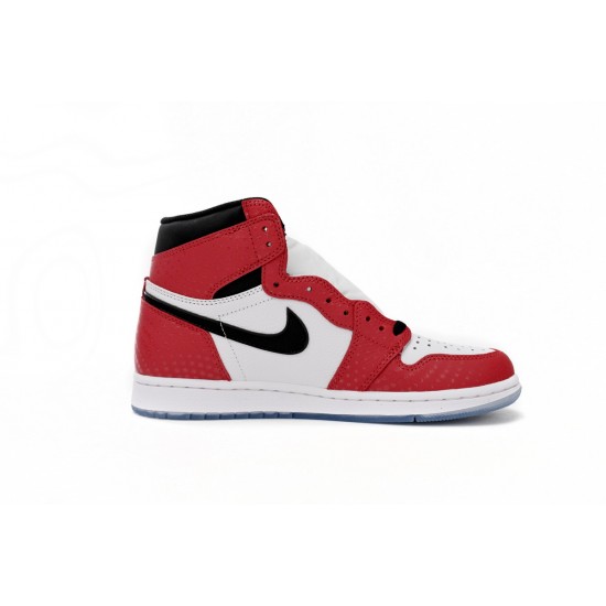 AIR JORDAN 1 RETRO HIGH OG 'SPIDER-MAN ORIGIN STORY' 555088-602