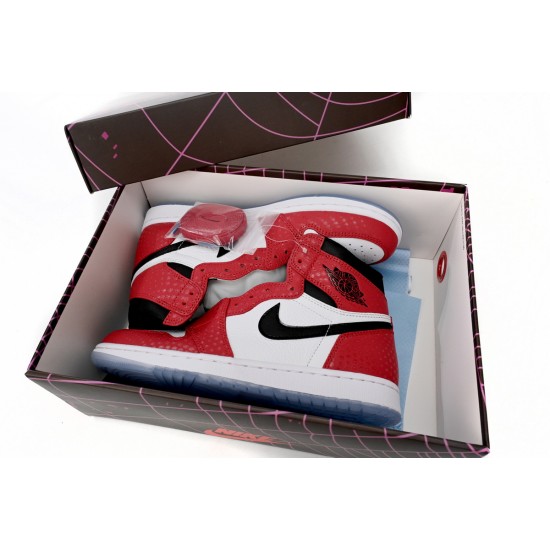 AIR JORDAN 1 RETRO HIGH OG 'SPIDER-MAN ORIGIN STORY' 555088-602