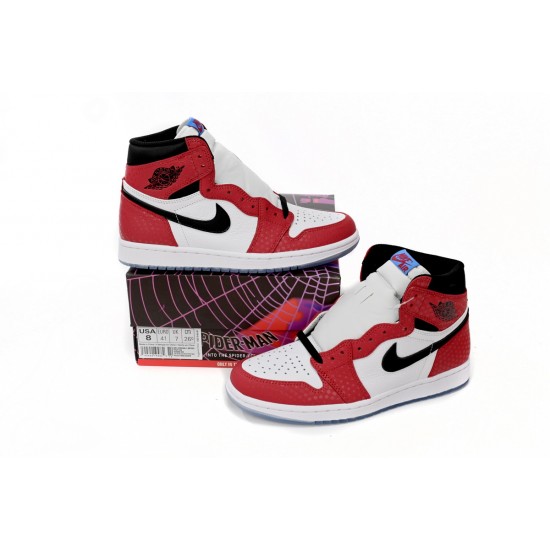 AIR JORDAN 1 RETRO HIGH OG 'SPIDER-MAN ORIGIN STORY' 555088-602