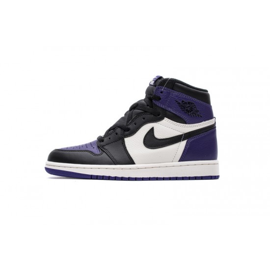 AIR JORDAN 1 RETRO HIGH OG 'COURT PURPLE' 555088-501