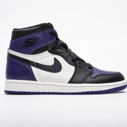 AIR JORDAN 1 RETRO HIGH OG 'COURT PURPLE' 555088-501