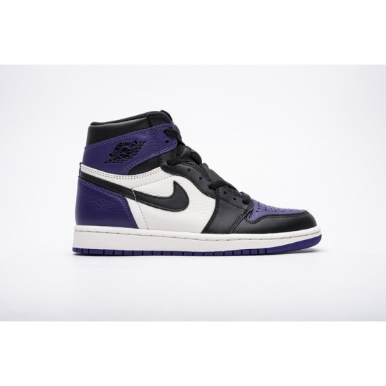 AIR JORDAN 1 RETRO HIGH OG 'COURT PURPLE' 555088-501