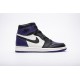 AIR JORDAN 1 RETRO HIGH OG 'COURT PURPLE' 555088-501