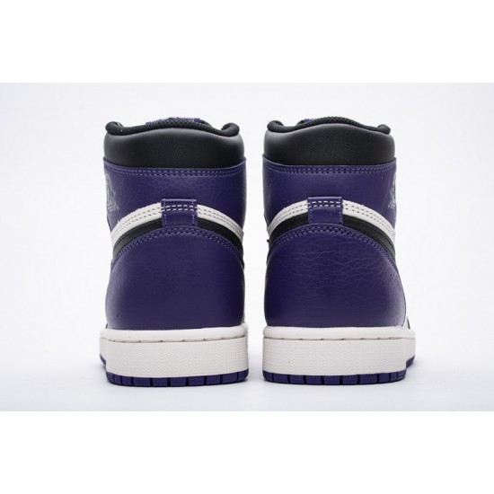 AIR JORDAN 1 RETRO HIGH OG 'COURT PURPLE' 555088-501