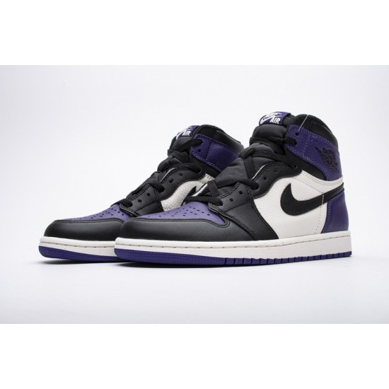 AIR JORDAN 1 RETRO HIGH OG 'COURT PURPLE' 555088-501