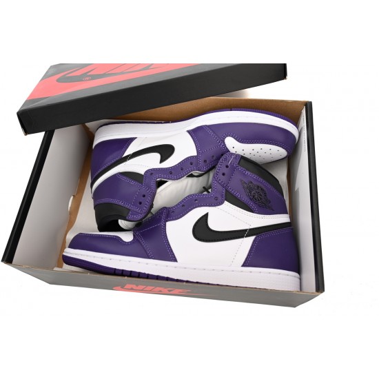 AIR JORDAN 1 RETRO HIGH OG 'COURT PURPLE 2.0' 555088-500