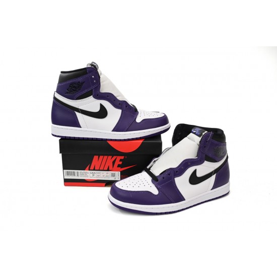 AIR JORDAN 1 RETRO HIGH OG 'COURT PURPLE 2.0' 555088-500