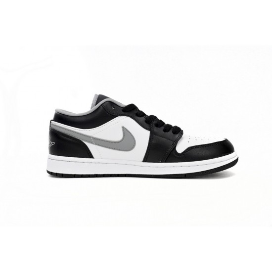 AIR JORDAN 1 LOW 'BLACK WHITE GREY' 553558-040