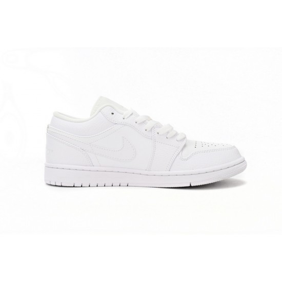 AIR JORDAN 1 LOW 'TRIPLE WHITE' 553558-130