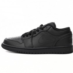 AIR JORDAN 1 LOW 'TRIPLE BLACK' 2022 553558-093