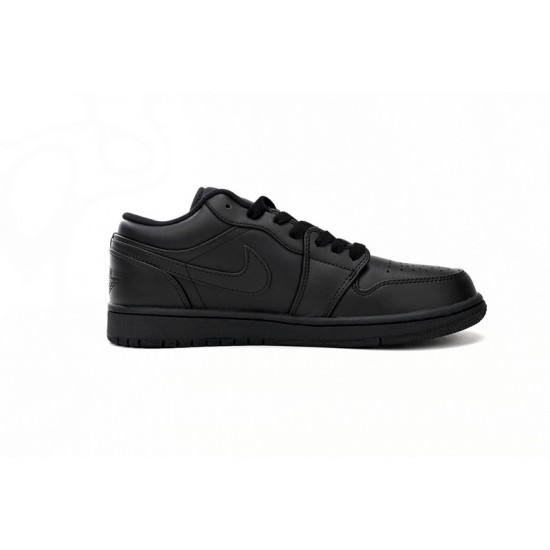 AIR JORDAN 1 LOW 'TRIPLE BLACK' 2022 553558-093