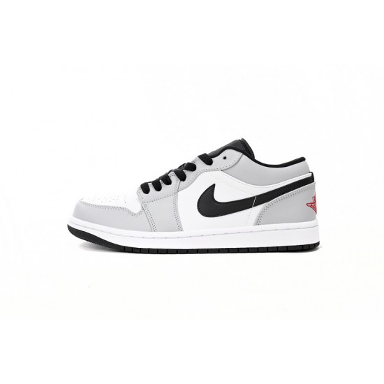 AIR JORDAN 1 LOW 'LIGHT SMOKE GREY' 553558-030