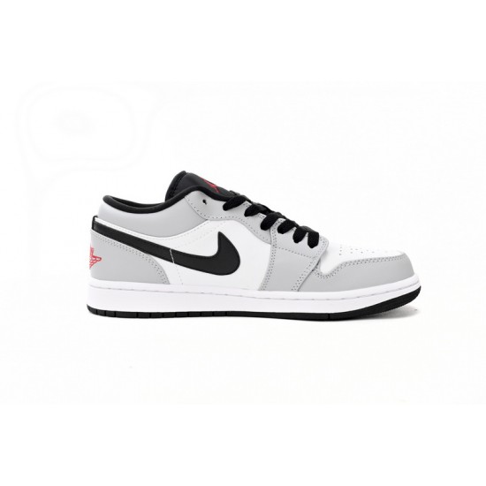 AIR JORDAN 1 LOW 'LIGHT SMOKE GREY' 553558-030