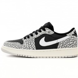 AIR JORDAN 1 RETRO LOW OG 'BLACK CEMENT' CZ0858-001