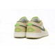 AIR JORDAN 1 LOW 'SAIL OIL GREEN LIGHT LEMON' FD9906-131