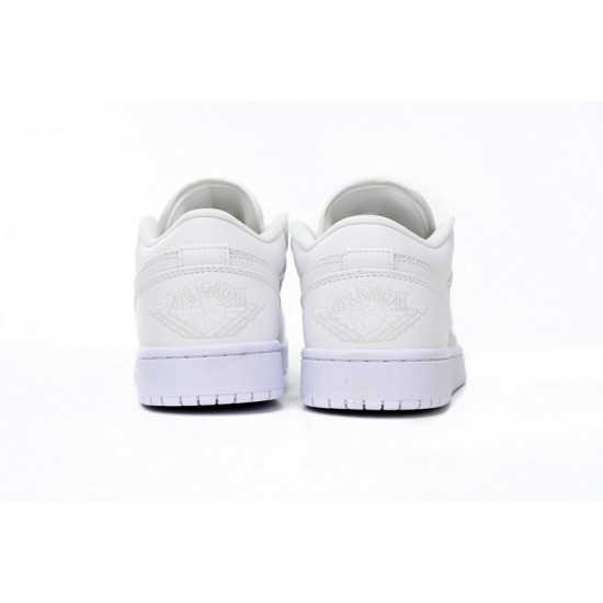 AIR JORDAN 1 LOW 'TRIPLE WHITE QUILTED' DB6480-100