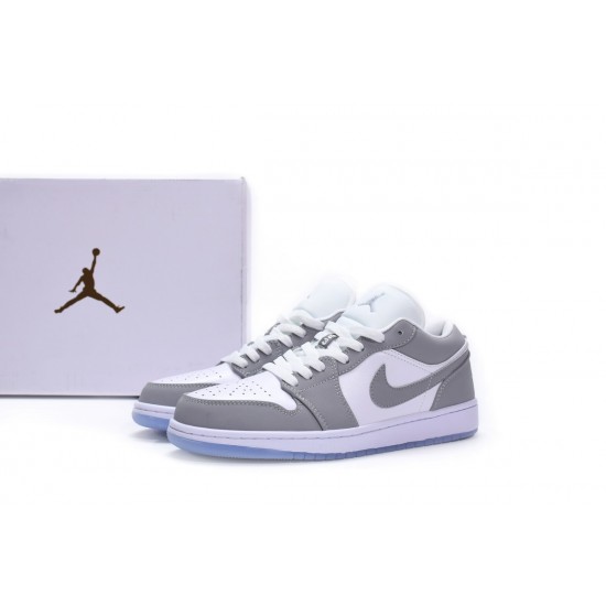  AIR JORDAN 1 LOW 'WHITE WOLF GREY' DC0774-105