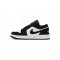 AIR JORDAN 1 LOW NEW BLACK WHITE PANADA 553558-001 