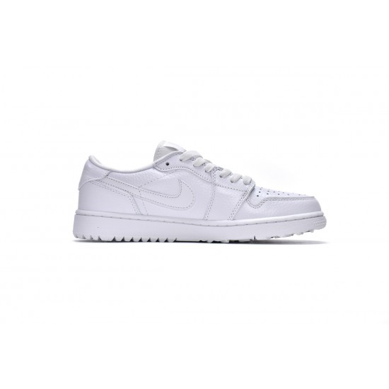 AIR JORDAN 1 LOW GOLF 'TRIPLE WHITE' DD9315-101