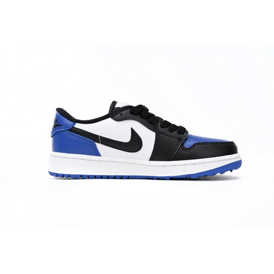  AIR JORDAN 1 LOW GOLF 'ROYAL TOE' DD9315-102