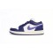 AIR JORDAN 1 LOW 'BLACK UNIVERSITY BLUE' 553558-041