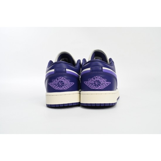 AIR JORDAN 1 LOW 'BLACK UNIVERSITY BLUE' 553558-041