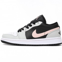 AIR JORDAN 1 LOW 'GREY FOG BLEACHED CORAL' 553558-062