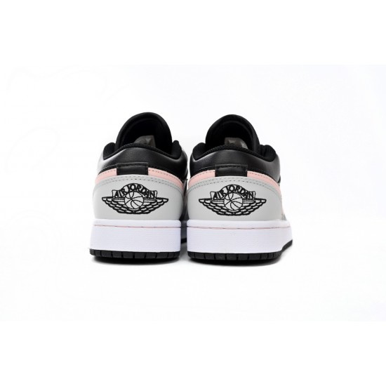 AIR JORDAN 1 LOW 'GREY FOG BLEACHED CORAL' 553558-062