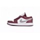  AIR JORDAN 1 LOW 'CHERRYWOOD RED' 553558-615