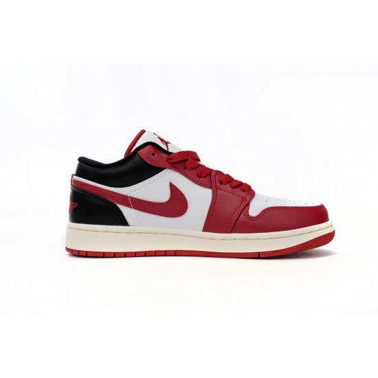 AIR JORDAN 1 LOW 'WHITE GYM RED' DC0774-160