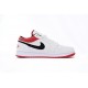 AIR JORDAN 1 LOW 'WHITE UNIVERSITY RED' 553558-118