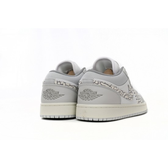 AIR JORDAN 1 LOW PREMIUM 'ELEPHANT PRINT' DH4269-100