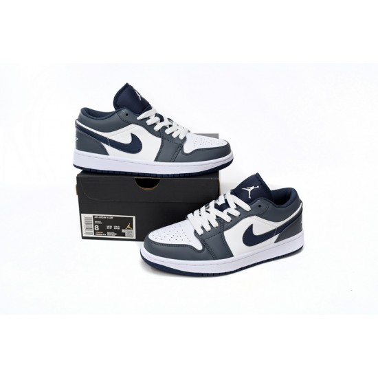 AIR JORDAN 1 LOW 'ASHEN SLATE' 553558-414