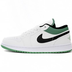 AIR JORDAN 1 LOW 'WHITE LUCKY GREEN' 553560-129