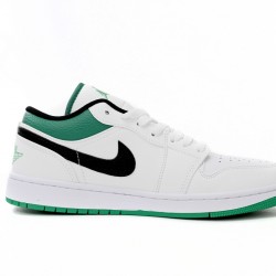 AIR JORDAN 1 LOW 'WHITE LUCKY GREEN' 553560-129