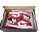 AIR JORDAN 1 LOW 'CARDINAL RED' 553560-607