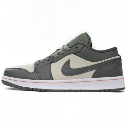 AIR JORDAN 1 LOW 'MILITARY GREEN' 553558-121