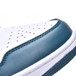 AIR JORDAN 1 LOW 'DARK TEAL' 553558-411