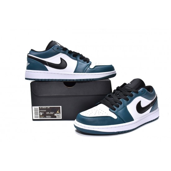 AIR JORDAN 1 LOW 'DARK TEAL' 553558-411