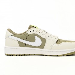 AIR JORDAN 1 LOW GOLF X TRAVIS SCOTT 1 'OLIVE' FZ3124-200