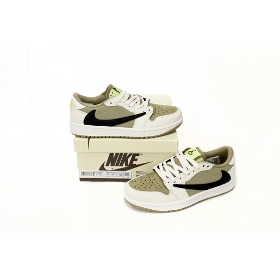 AIR JORDAN 1 LOW GOLF X TRAVIS SCOTT 1 'OLIVE' FZ3124-200