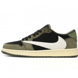 TRAVIS SCOTT X AIR JORDAN 1 LOW GREEN BARB CQ4277-200