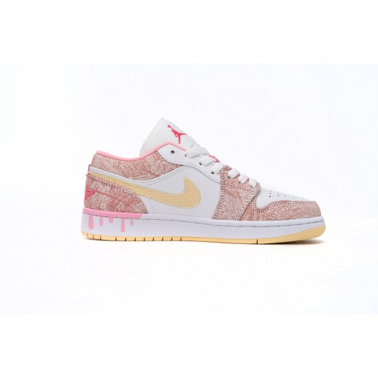 (GS) AIR JORDAN 1 LOW 'STRAWBERRY ICE CREAM' CW7104-601