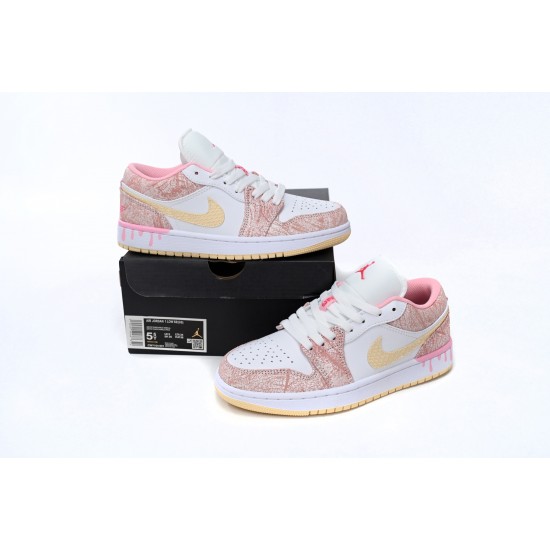 (GS) AIR JORDAN 1 LOW 'STRAWBERRY ICE CREAM' CW7104-601