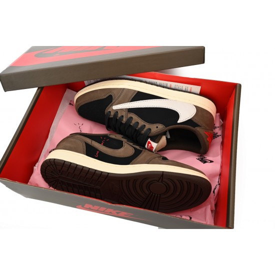 TOP TRAVIS SCOTT X AIR JORDAN 1 LOW 'MOCHA' CQ4277-001