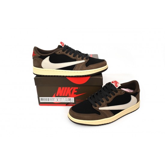 TOP TRAVIS SCOTT X AIR JORDAN 1 LOW 'MOCHA' CQ4277-001