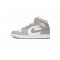  AIR JORDAN 1 MID 'COLLEGE GREY' 554724-082